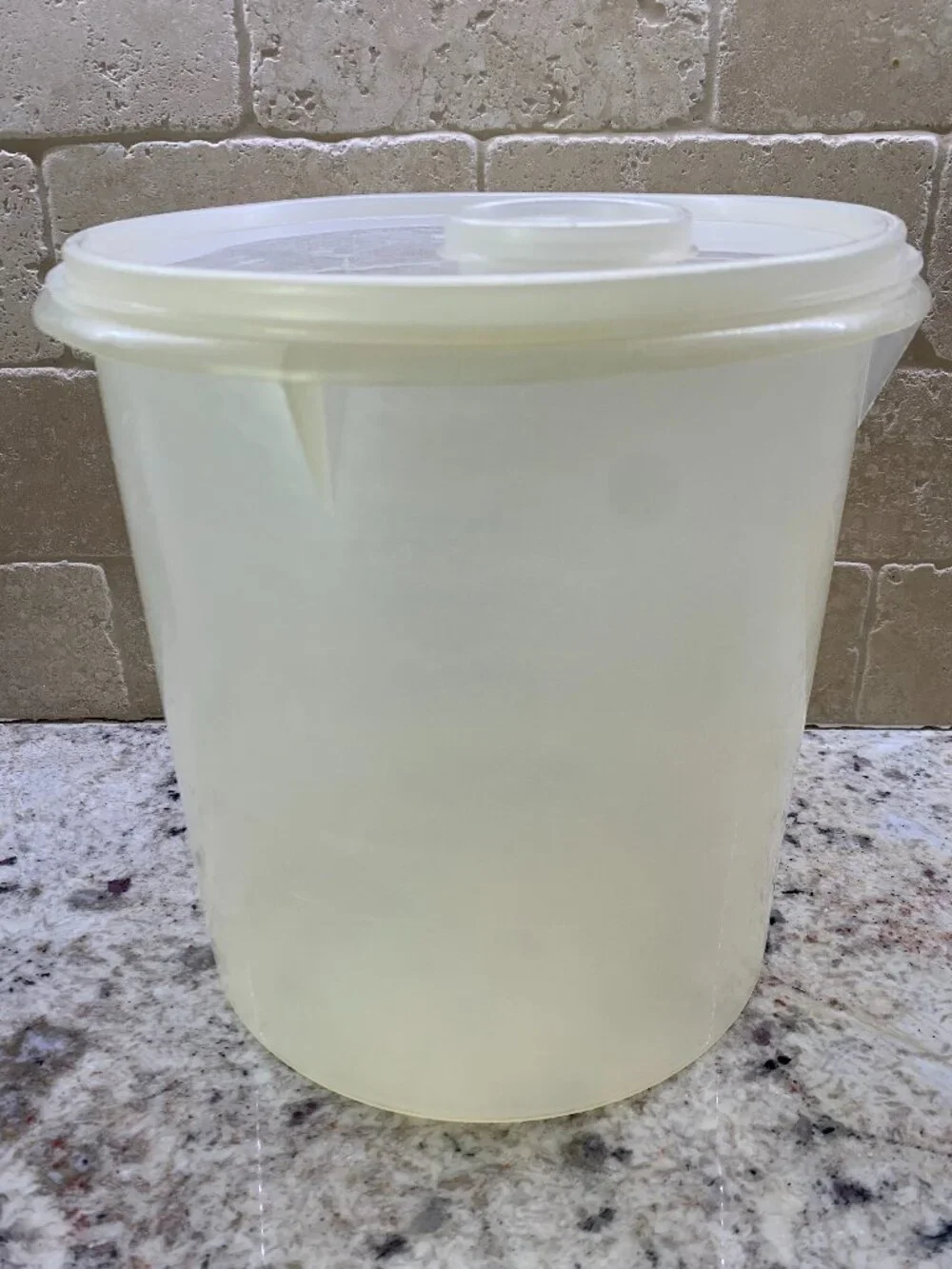 Vintage Tupperware Millionaire Line Lid Tupper Seal condition #254 W/ Lid